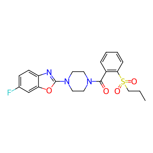 Chemical structure of BindingDB Monomer ID 430293
