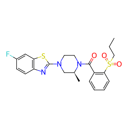 Chemical structure of BindingDB Monomer ID 430301