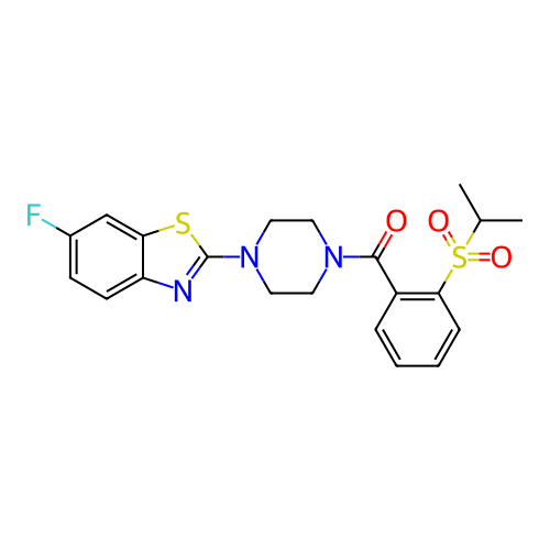 Chemical structure of BindingDB Monomer ID 430305