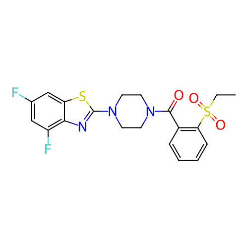 Chemical structure of BindingDB Monomer ID 430315