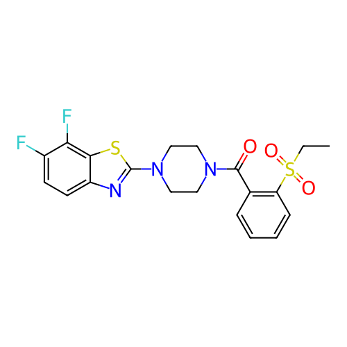 Chemical structure of BindingDB Monomer ID 430316