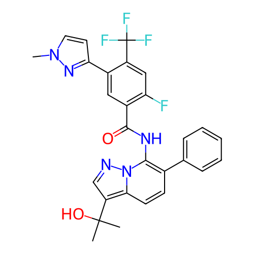 Chemical structure of BindingDB Monomer ID 430354