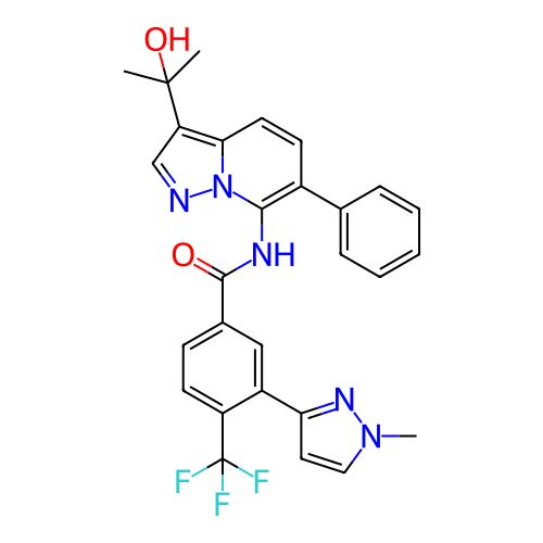 Chemical structure of BindingDB Monomer ID 430355
