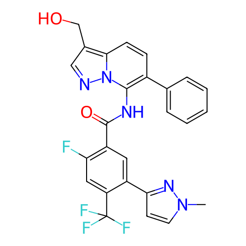 Chemical structure of BindingDB Monomer ID 430357