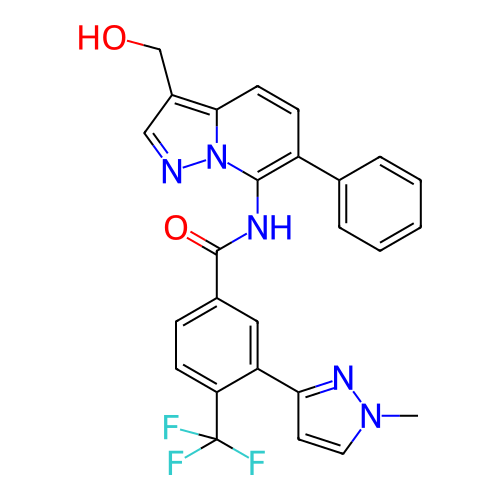 Chemical structure of BindingDB Monomer ID 430358