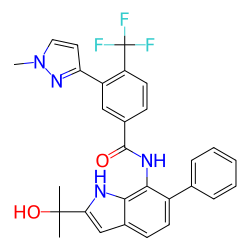 Chemical structure of BindingDB Monomer ID 430360