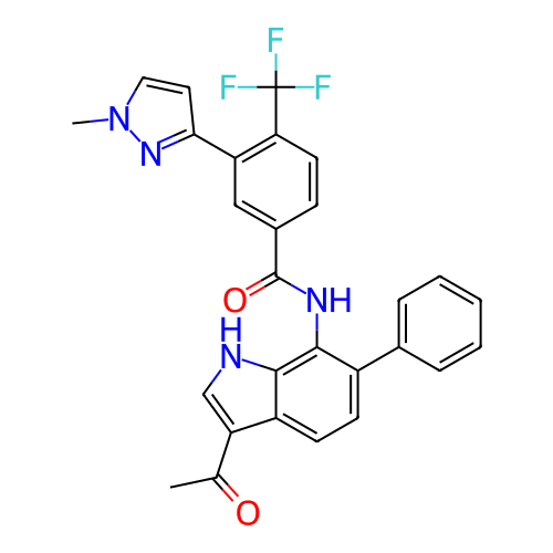 Chemical structure of BindingDB Monomer ID 430361