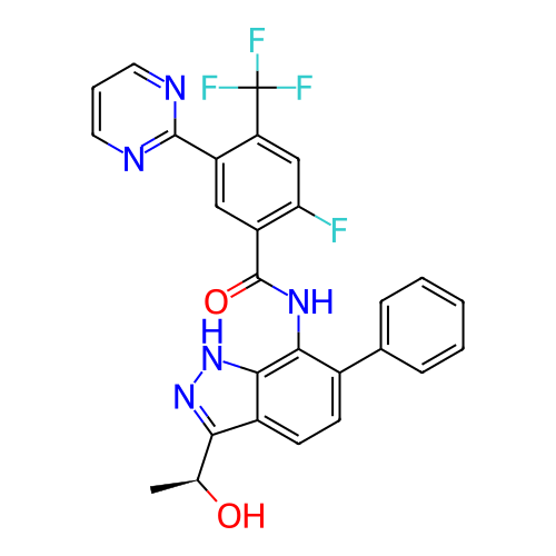 Chemical structure of BindingDB Monomer ID 430366