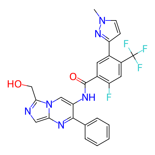 Chemical structure of BindingDB Monomer ID 430378