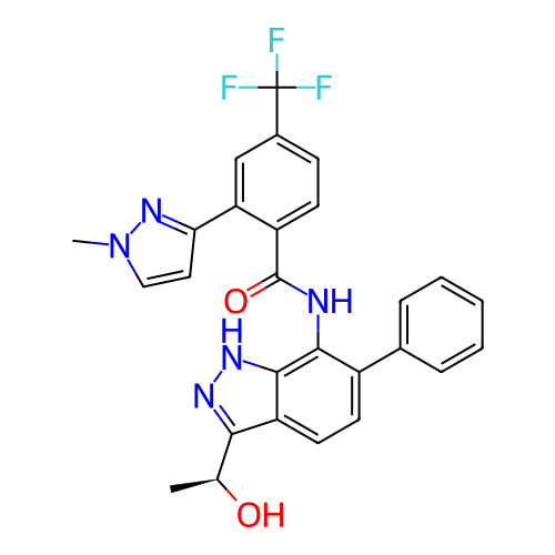 Chemical structure of BindingDB Monomer ID 430393