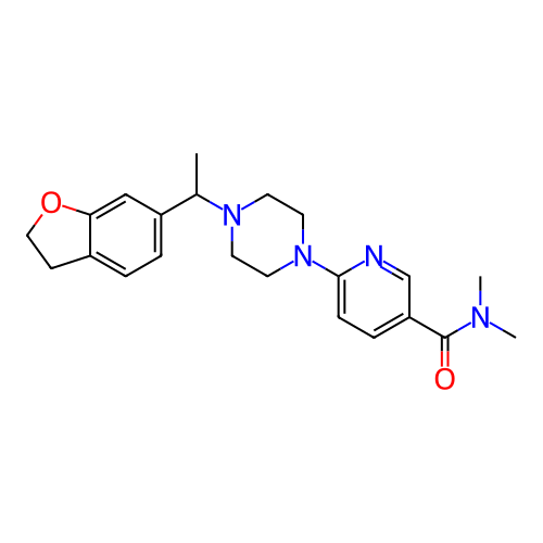 Chemical structure of BindingDB Monomer ID 430453