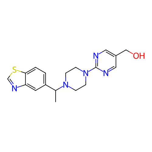 Chemical structure of BindingDB Monomer ID 430463