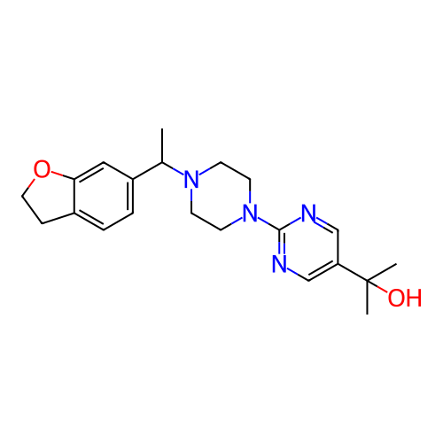 Chemical structure of BindingDB Monomer ID 430464