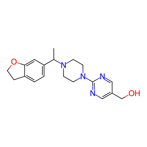 Chemical structure of BindingDB Monomer ID 430465