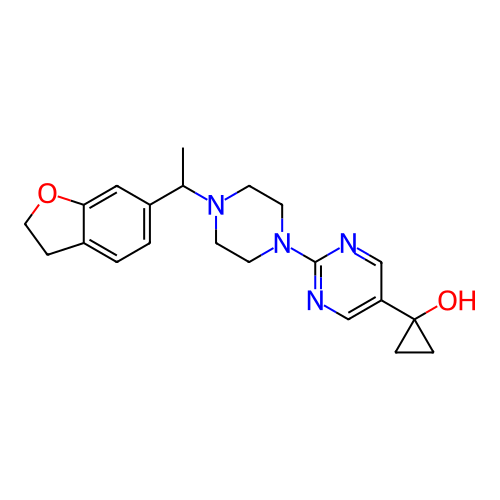 Chemical structure of BindingDB Monomer ID 430466