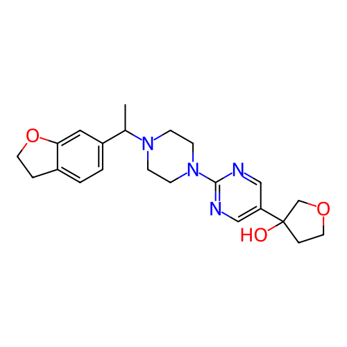 Chemical structure of BindingDB Monomer ID 430470