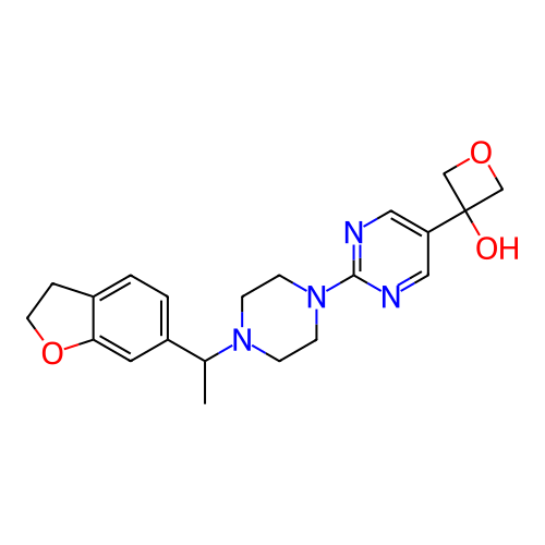Chemical structure of BindingDB Monomer ID 430474
