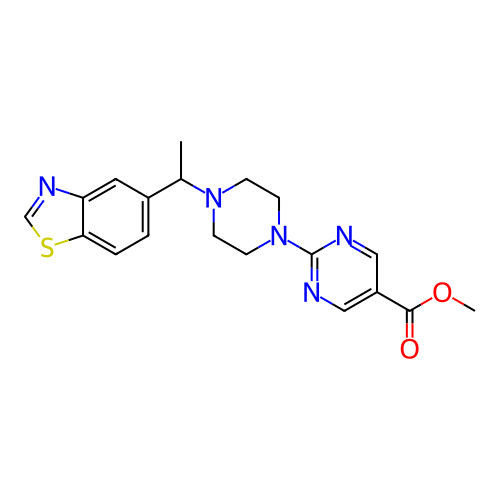 Chemical structure of BindingDB Monomer ID 430487