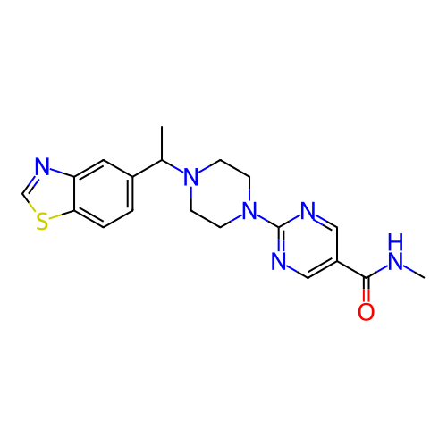 Chemical structure of BindingDB Monomer ID 430488