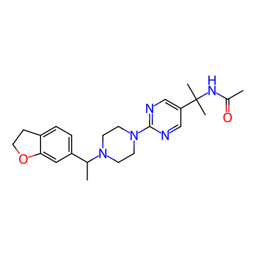 Chemical structure of BindingDB Monomer ID 430496