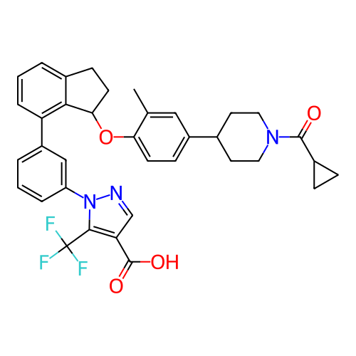 Chemical structure of BindingDB Monomer ID 430649