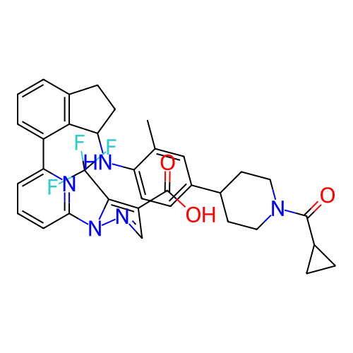 Chemical structure of BindingDB Monomer ID 430740