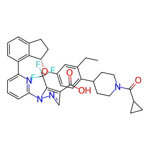 Chemical structure of BindingDB Monomer ID 430869