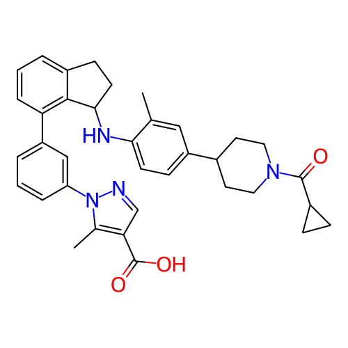 Chemical structure of BindingDB Monomer ID 430874