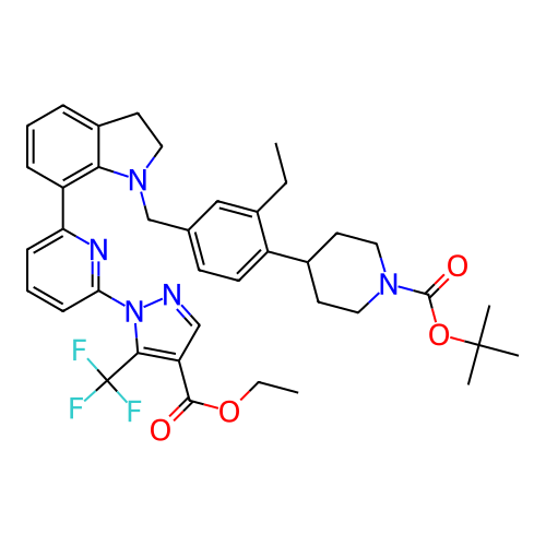 Chemical structure of BindingDB Monomer ID 430878
