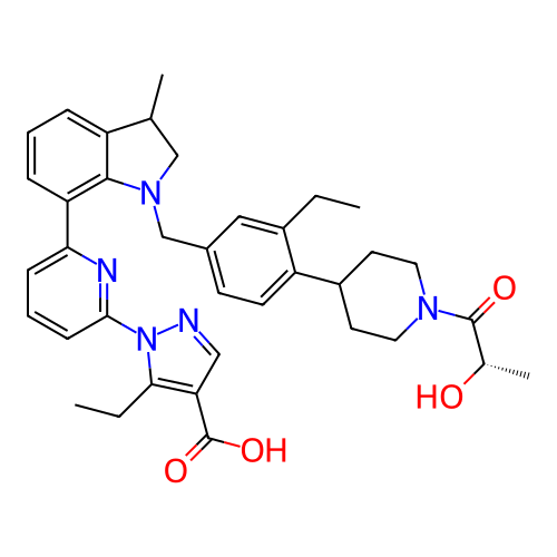 Chemical structure of BindingDB Monomer ID 430889