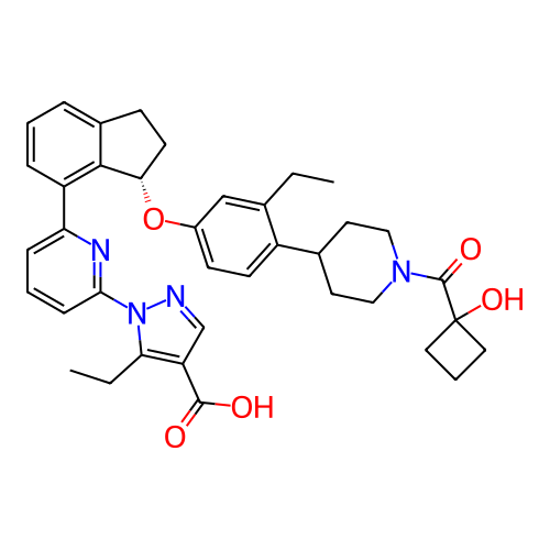 Chemical structure of BindingDB Monomer ID 430941