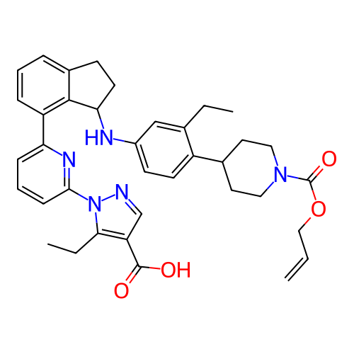 Chemical structure of BindingDB Monomer ID 430942
