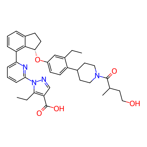Chemical structure of BindingDB Monomer ID 430943