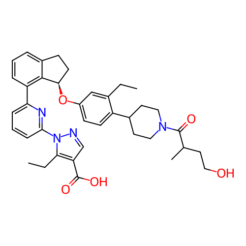 Chemical structure of BindingDB Monomer ID 430945