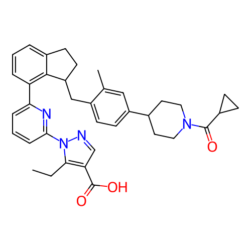 Chemical structure of BindingDB Monomer ID 430976