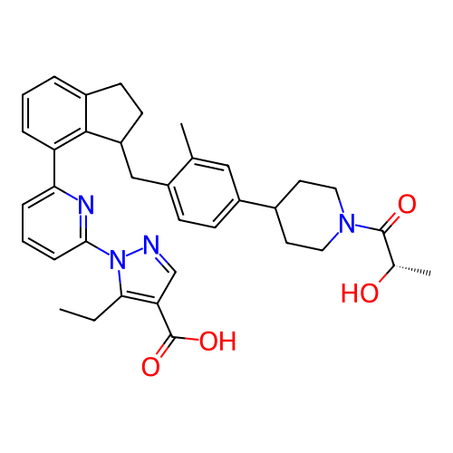Chemical structure of BindingDB Monomer ID 430990