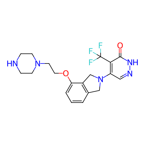 Chemical structure of BindingDB Monomer ID 431282