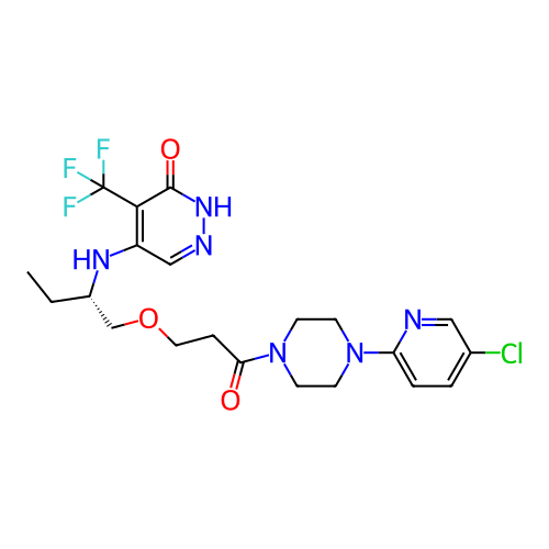 Chemical structure of BindingDB Monomer ID 431710