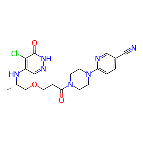 Chemical structure of BindingDB Monomer ID 431722