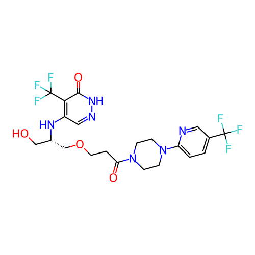 Chemical structure of BindingDB Monomer ID 431729