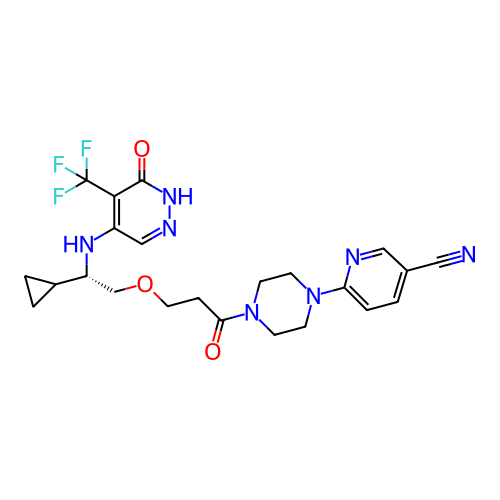 Chemical structure of BindingDB Monomer ID 431730