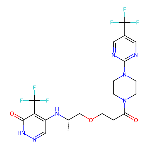 Chemical structure of BindingDB Monomer ID 431795