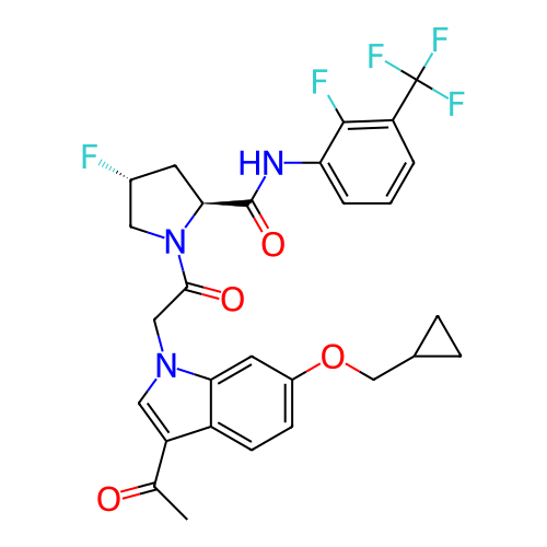 Chemical structure of BindingDB Monomer ID 431938
