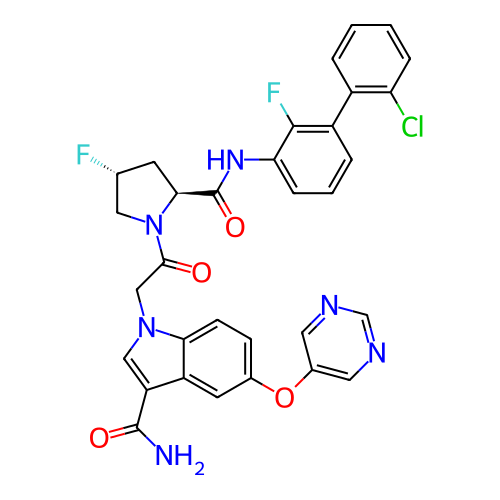 Chemical structure of BindingDB Monomer ID 431965
