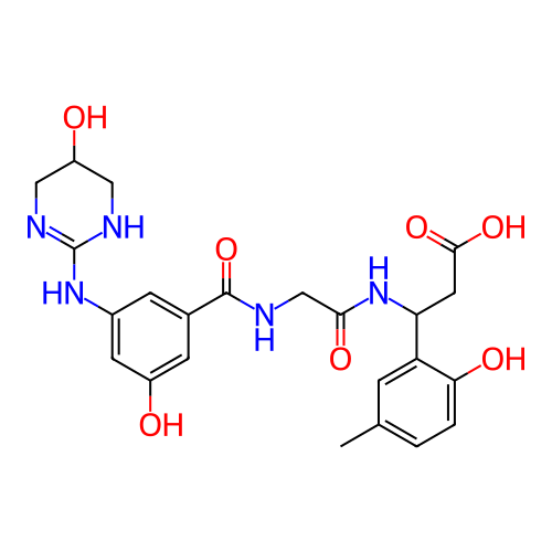 Chemical structure of BindingDB Monomer ID 432097