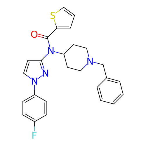 Chemical structure of BindingDB Monomer ID 432134