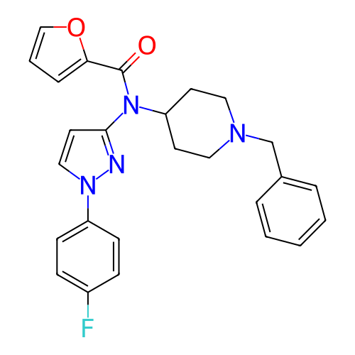 Chemical structure of BindingDB Monomer ID 432135