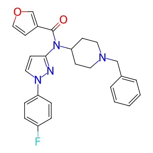 Chemical structure of BindingDB Monomer ID 432137