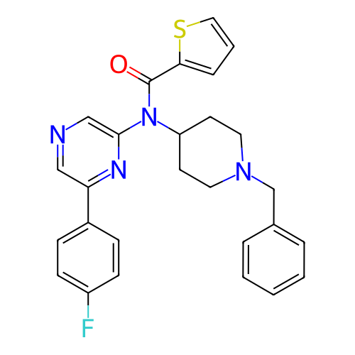 Chemical structure of BindingDB Monomer ID 432145