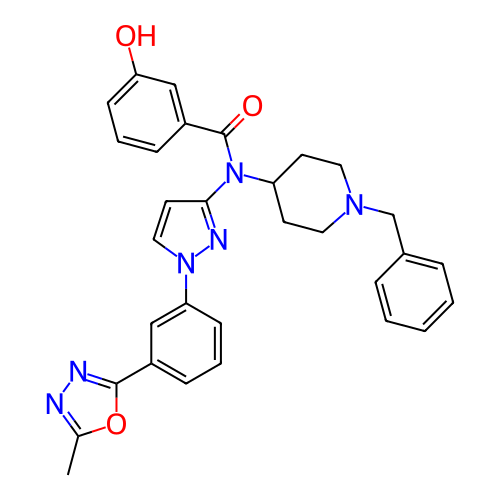 Chemical structure of BindingDB Monomer ID 432187